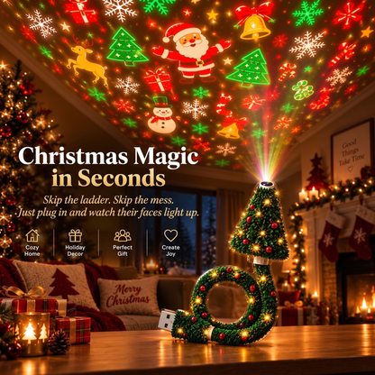 LumeGlow Christmas Projector
